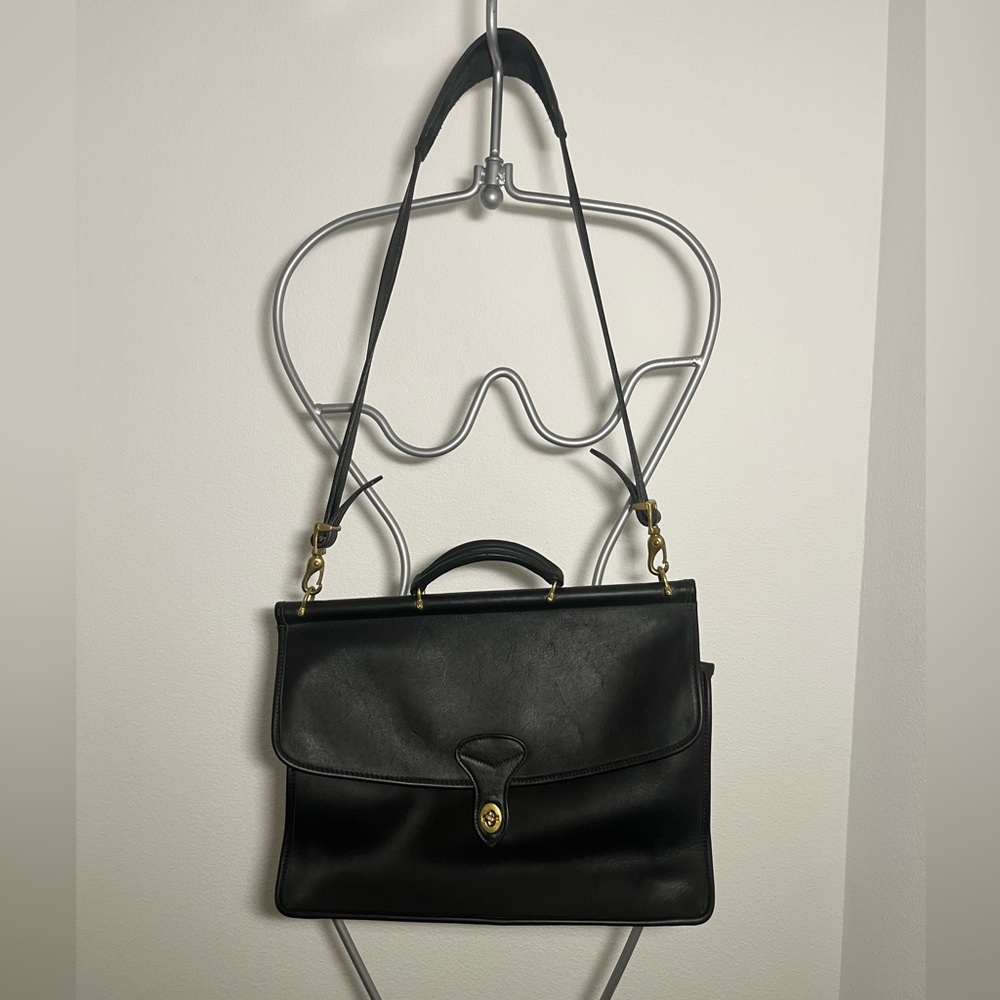 Jack Georges Leather Briefcase